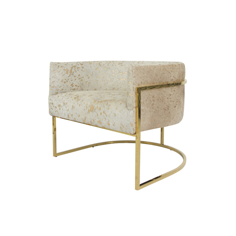 Lisbon Metal Barrel Chair Perigold